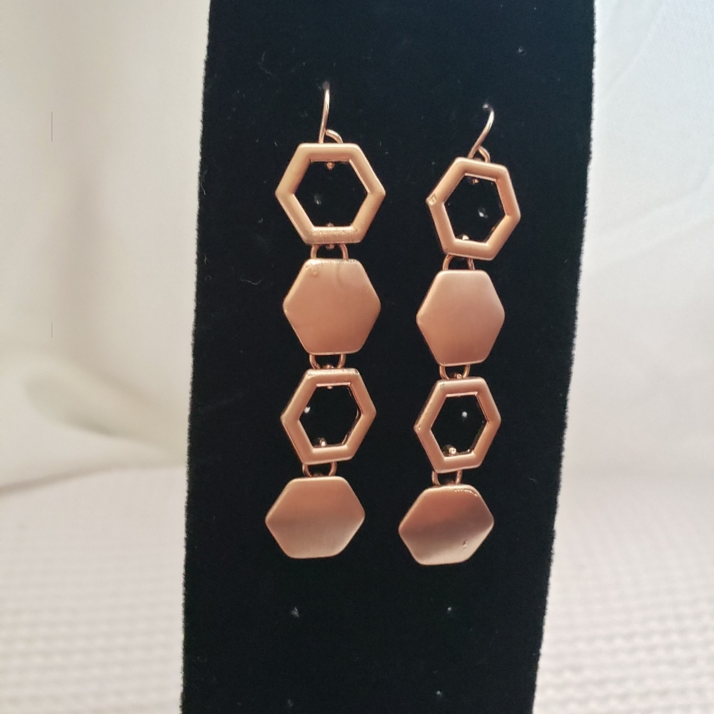 Geometric Dangle Earrings